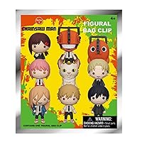 Chainsaw Man Figural Bag Clip Series 1-3D Foam Bag Clip in Blind Bag