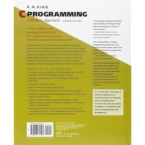 C Programming: A Modern Approach, 2nd Edition C Programming: A Modern Approach, 2nd Edition Paperback