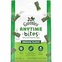 Greenies Anytime Bites Dog Treats, Original Flavor, 24 oz. Bag, 1.5 Pound (Pack of 1)