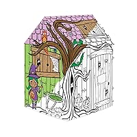 Bankers Box at Play Halloween Playhouse, Cardboard Playhouse and Craft Activity for Kids
