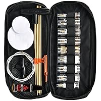 GLORYFIRE Gun Cleaning Kit, Shotgun Cleaning Kit for12/ 20/50/ 410 Gauge Shotgun Cleaning Kit with Zippered Carring Case