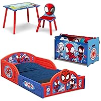 4-Piece Toddler Room-in-a-Box Set, Marvel Spidey and His Amazing Friends