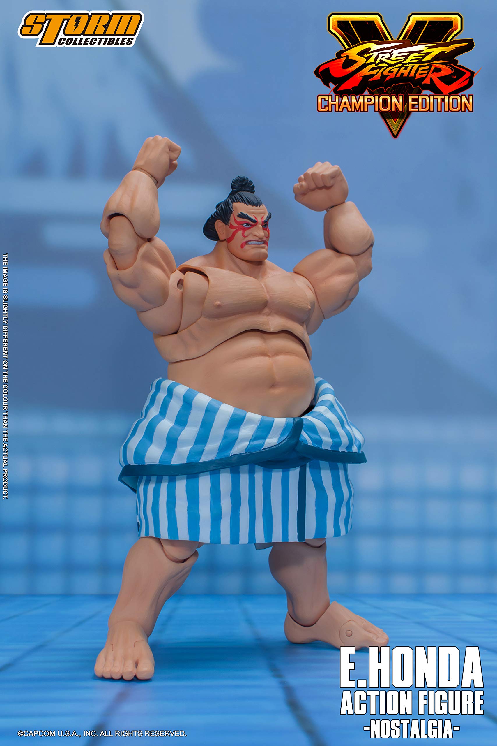 Storm Collectibles - Street Fighter V - E. Honda (Nostalgia Costume), 1/12 Action Figure