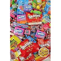 Variety Candy Pack - 2 LB Assorted Party Mix - Individually Wrapped Bulk Candy - Pinata Mix - Deluxe Queen Jax Candy Assortment