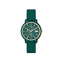 Lacoste Analogue Multifunction Quartz Watch for Women LACOSTE.12.12 Multi Collection with Silicone Bracelet
