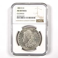 1883 S Morgan Dollar About Uncirculated Details NGC Silver SKU:I11664
