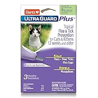 Hartz UltraGuard Plus Drops for Cats, Over 5-Pound