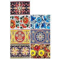 7 Geometrical and Floral Ornaments Ukrainian Easter Egg Decorating Wraps