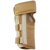 Rolyan D-Ring Wrist Brace with MCP Support, Left, Small, Immobilization Recovery Aid for Wrist Joints and Muscles, Restricts Movement in The Wrist and Promotes Range of Motion in Fingers