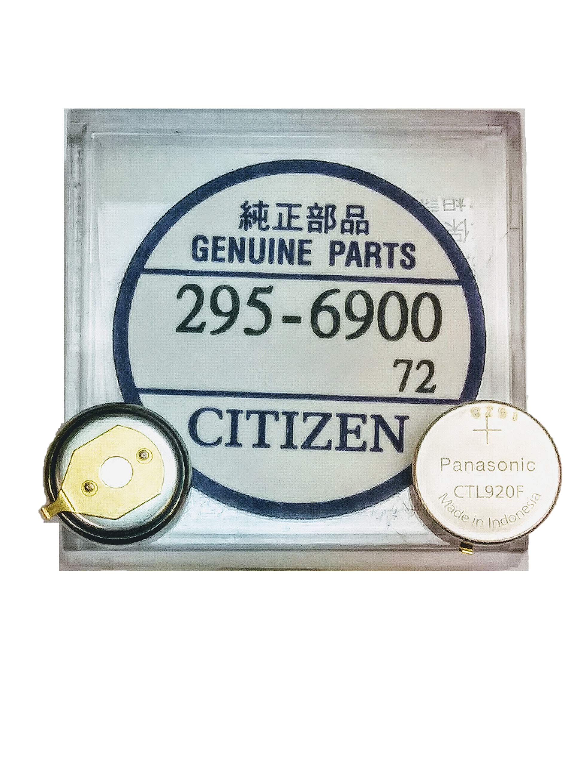 Mua 295-6900 Genuine Original Citizen Watch Energy Cell - Battery -  Capacitor for Eco-Drive Watch (Same as 295-69) trên Amazon Mỹ chính hãng  2023 | Giaonhan247