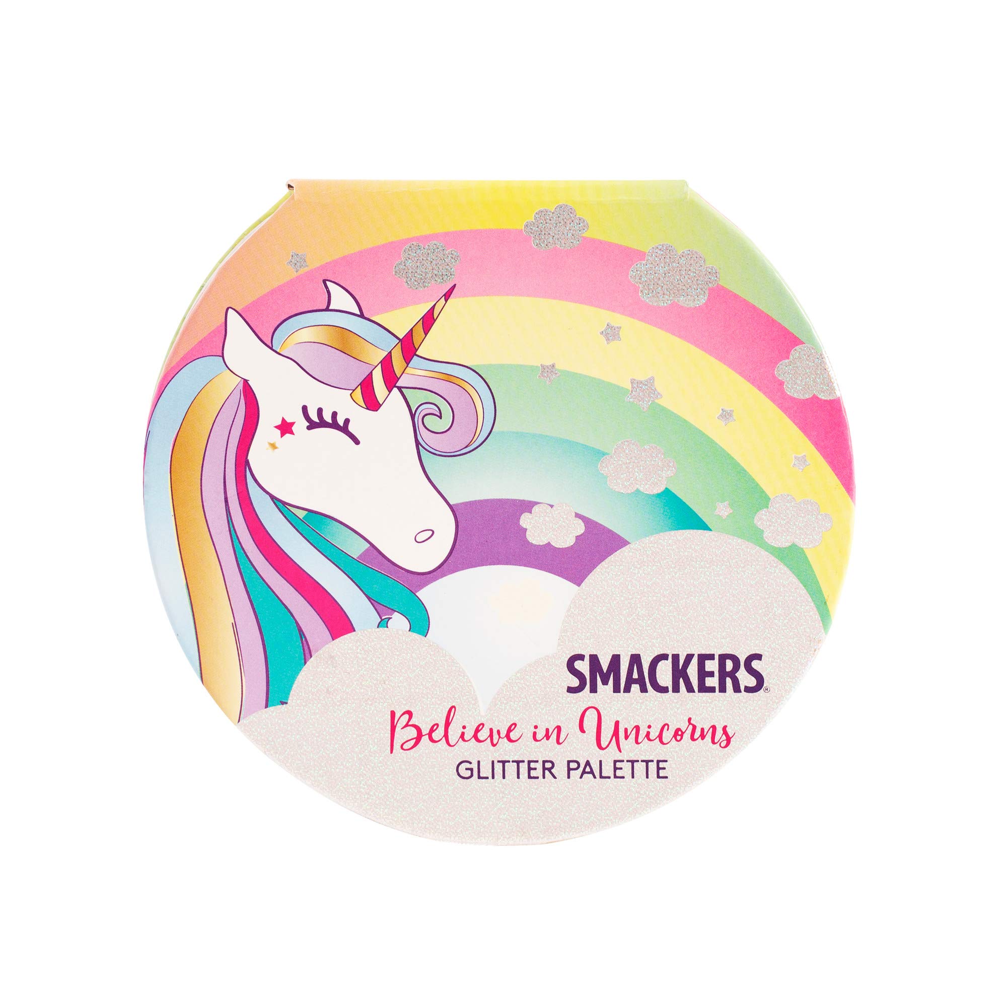 Lip Smacker Sparkle & Shine Eyeshadow Makeup Palette, Unicorn Palette | Christmas Make Up Collection | Holiday Present | Gift for Girls