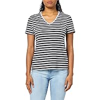 Tommy Hilfiger Classic Cotton V-Neck T-Shirts for Women
