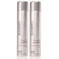 Rock Hard Finishing Spray - Firm Hold Hairspray to Increase Shine, Control & Frizz Free Styling - Setting + Holding Spray - 100% Recyclable & Cruelty Free (10.6 oz, pack of 2)