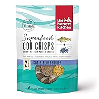 The Honest Kitchen Superfood Cod Crisps: Cod & Blueberry, 3 oz