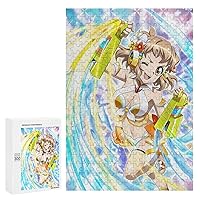 ジグソーパズル 300 PCS 戦姫絶唱シンフォギア 立花 響 木製のパズル 【厳選ポプラ100%】アニメ風 キャラクター パズル Puzzle 子供 大人 家庭用ゲーム 減圧 遊び 雰囲気 初心者向け 部屋の飾り 壁飾り ギフト 300/500/1000ピース 参照ポスター付き 萌グッズ 収納ケース付き