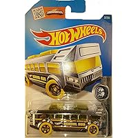 Hot Wheels, 2016 Super Chromes, High School Bus [Chrome] Die-Cast Vehicle #37/250