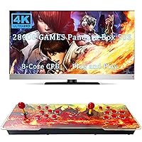 28000 Games in 1 Pandora 50S Arcade Game Console Retro Game Machine for PC & Projector & TV, 2-4 Players, 1280X720, 3D Games, Search/Hide/Save/Load/Pause Games, Favorite List