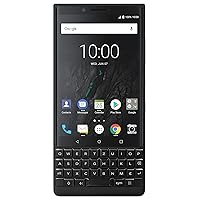 BlackBerry KEY2 128GB (Dual-SIM, BBF100-6, QWERTZ Keypad) Factory Unlocked SIM-Free 4G Smartphone (Black Edition)