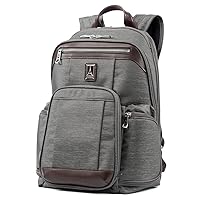 Travelpro Platinum Elite Business Laptop Backpack, Fits up to 17.5 Inch Laptop, Work, Travel, Men and Women, Vintage Grey