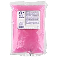 Gojo 2217 NXT Deluxe Lotion Soap w/Moisturizers, Floral, Pink, 2000mL Refill, 4/Carton