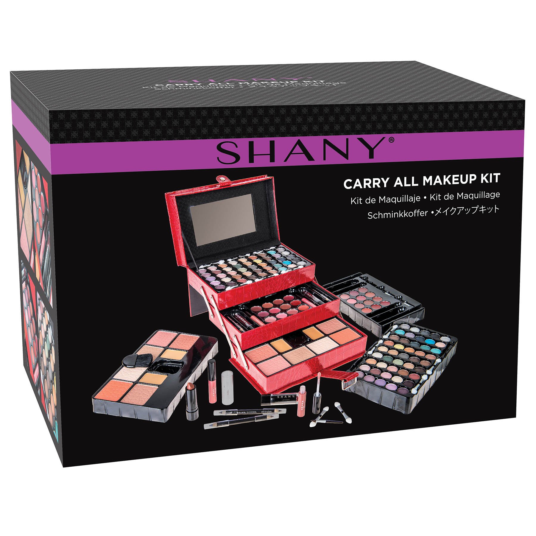 SHANY All In One Makeup Kit (Eyeshadow, Blushes, Powder, Lipstick & More) Holiday Exclusive