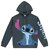 Disney Ladies Lilo and Stitch Sweatshirt - Ladies Classic Lilo and Stitch Hoodie Sweatshirt