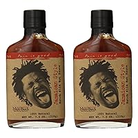 Jamaican Style Hot Sauce - 2 Pack - 7oz Bottle - Made in USA - All Natural Ingredients, Non-GMO, Gluten-Free, Sugar-Free, Vegetarian, Keto