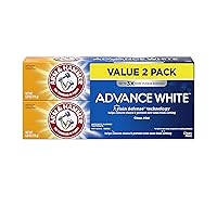 Advance White Extreme Whitening with Stain Defense, Fresh Mint, 6 oz Twin Pack (Packaging May Vary)