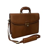 Functional Leather Executive Briefcase (#2850-02)