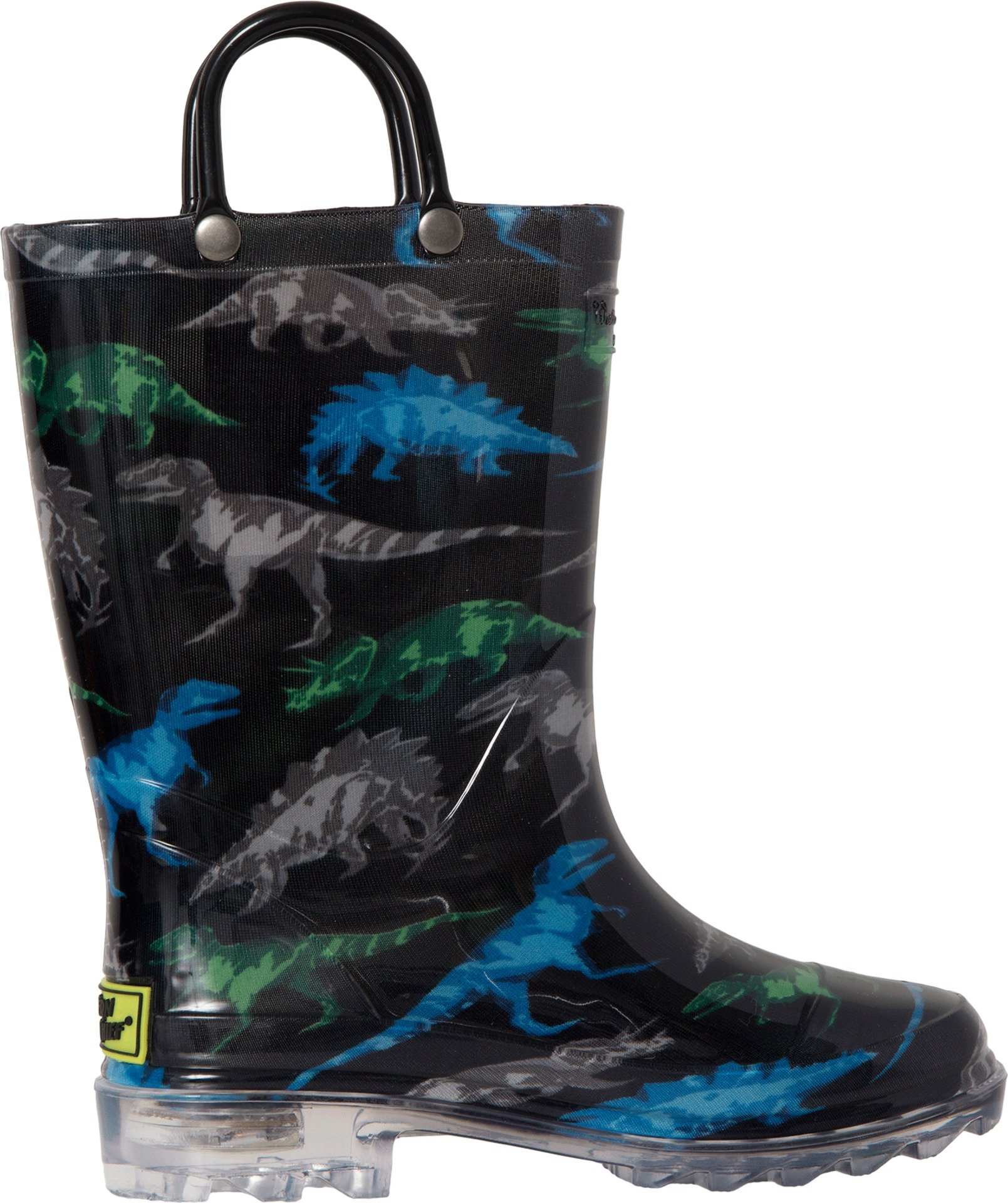 Western Chief Unisex-Child Light-up Waterproof Rain Boot