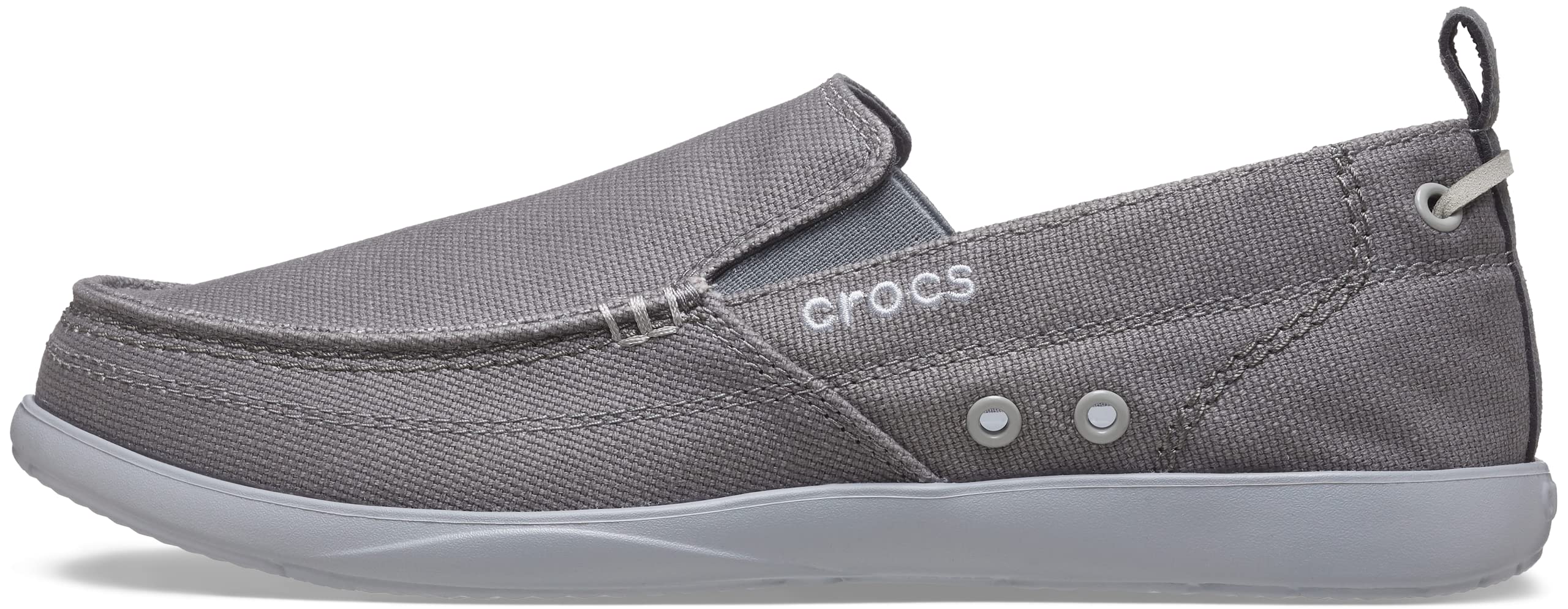 Crocs Men's Walu Slip On Loafer | Casual Men's Loafers | Walking Shoes for Men