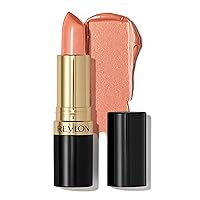 Super Lustrous Lipstick, High Impact Lipcolor with Moisturizing Creamy Formula, Infused with Vitamin E and Avocado Oil in Reds & Corals, Apricot Fantasy (120) 0.15 oz