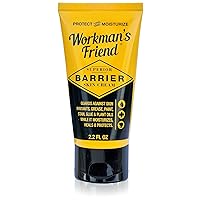 Barrier Skin Cream - Heals Cracked Hands - Moisturizer and Protectant from Chemicals & Plant Oils - 2.2 ounce