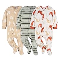 Gerber Baby Boys' Flame Resistant Fleece Footed Pajamas 3-Pack