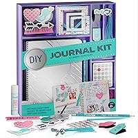 DIY Journal Kit for Girls - Great Gift for 8-14 Year Old Girl - Cool Birthday Easter Gifts Ideas for Teens - Fun, Cute Art & Crafts Kits for Tween Teenage Kids - Scrapbook & Diary Supplies Toy Set