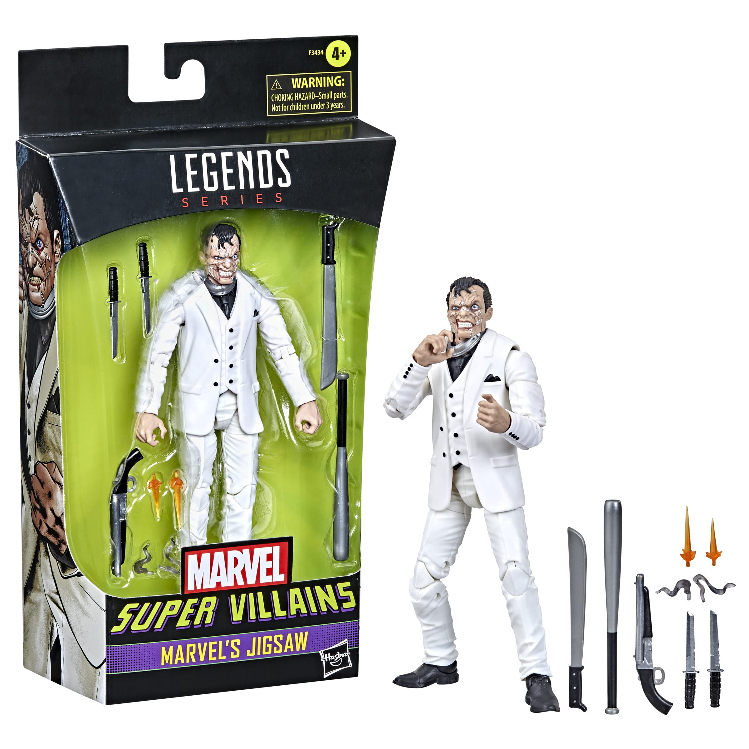 Marvel Legends Series Action Figure 2022 Super Villains: Marvel's Jigsaw 15 cm