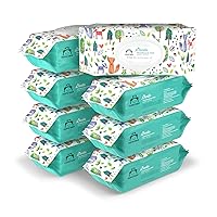 Amazon Brand - Mama Bear Gentle Fragrance Free Baby Wipes, Hypoallergenic, 800 Count (8 Packs of 100)