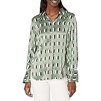 Equipment Women's Quinne No Pocket Top in Agave Green Multi