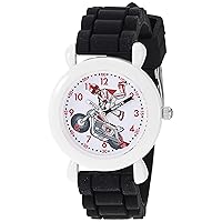 Disney Toy Story Kids' Plastic Time Teacher Analog Quartz Silicone Strap Watch