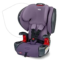 Britax Grow with You ClickTight Plus Harness-2-Booster Car Seat, 2-in-1 High Back Booster, SafeWash Cover, Purple Ombre