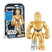 STRETCH ARMSTRONG Star Wars C3PO Toy - Fully Stretchable C3PO Action Figure for Amazing Stretchy Fun - Mini 6-Inch Protocol Droid Toy for Ages 5+