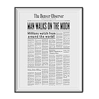 Man Walks On The Moon Article Poster We Landed On The Moon Dumb and Dumber Gift