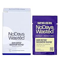 DHM Detox® - No Days Wasted® - New Look - Dihydromyricetin (DHM Supplement), Milk Thistle, Prickly Pear, B Vitamins, Hydration Electrolytes Blend-Take During Evening for Better Next Day and Recovery