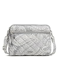 Verabradley Womens Performance Twill Triple Compartment Crossbody Purse