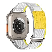 ALMNVO Trail Loop for Apple Watch Ultra/2 Band 49mm 45mm 44mm 42mm 41mm 40mm 38mm iwatch Bands for Men Women,Rugged Nylon Strap Wristbands for Apple Watch Series 9 8 7 6 5 4 3 2 SE,Ultra2 49 45 44 mm