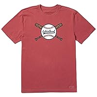 Men's Crusher Tee Baseball and Bats