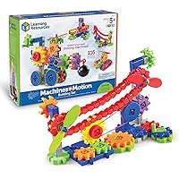 Gears! Gears! Gears! Machines in Motion,116 Pieces, Ages 5+, STEM Toys, Gear Toy, Puzzle, Early Engineering Toys