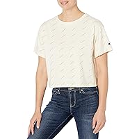 Champion Women's Cropped Tee, Graphic (Retired Colors)