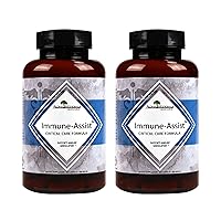 Aloha Medicinals Immune Assist Critical Care Formula, Organic Mushroom Supplement, Immune Support Supplement with 7 Mushroom Extracts, Pack of 2, 90 Capsules Each