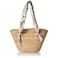Lucky Brand womens Zave Tote, Dark Natural, One Size US